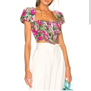 Revolve LPA Claudette Top, worn once, XS